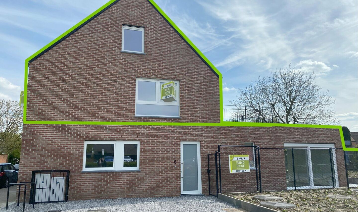 Duplex te huur in Sint-Pieters-Leeuw